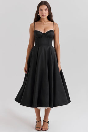 Cindi Tulle Midi Dress