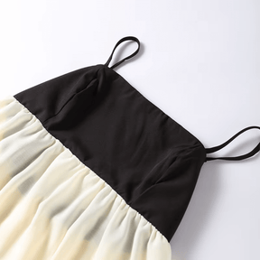 Maxi Dress with Sling Cutout