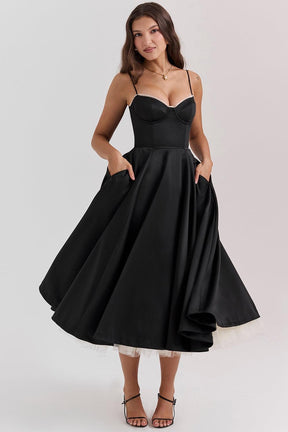 Cindi Tulle Midi Dress