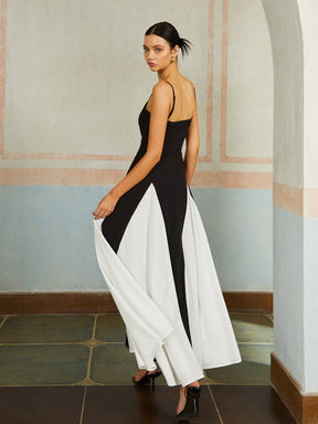 Long Dress with Thin Straps