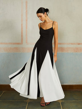 Long Dress with Thin Straps