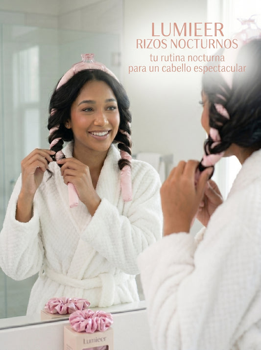 Shoplumieer™ Rizos Nocturnos – Rizos Perfectos Sin Calor Ni Daño Mientras Duermes